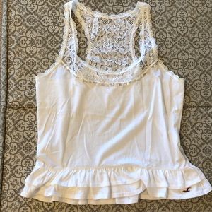 🔶 5/$25 🔶 White Hollister RacerBack